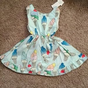 Nwt Boutique sleeveless ice cream dress